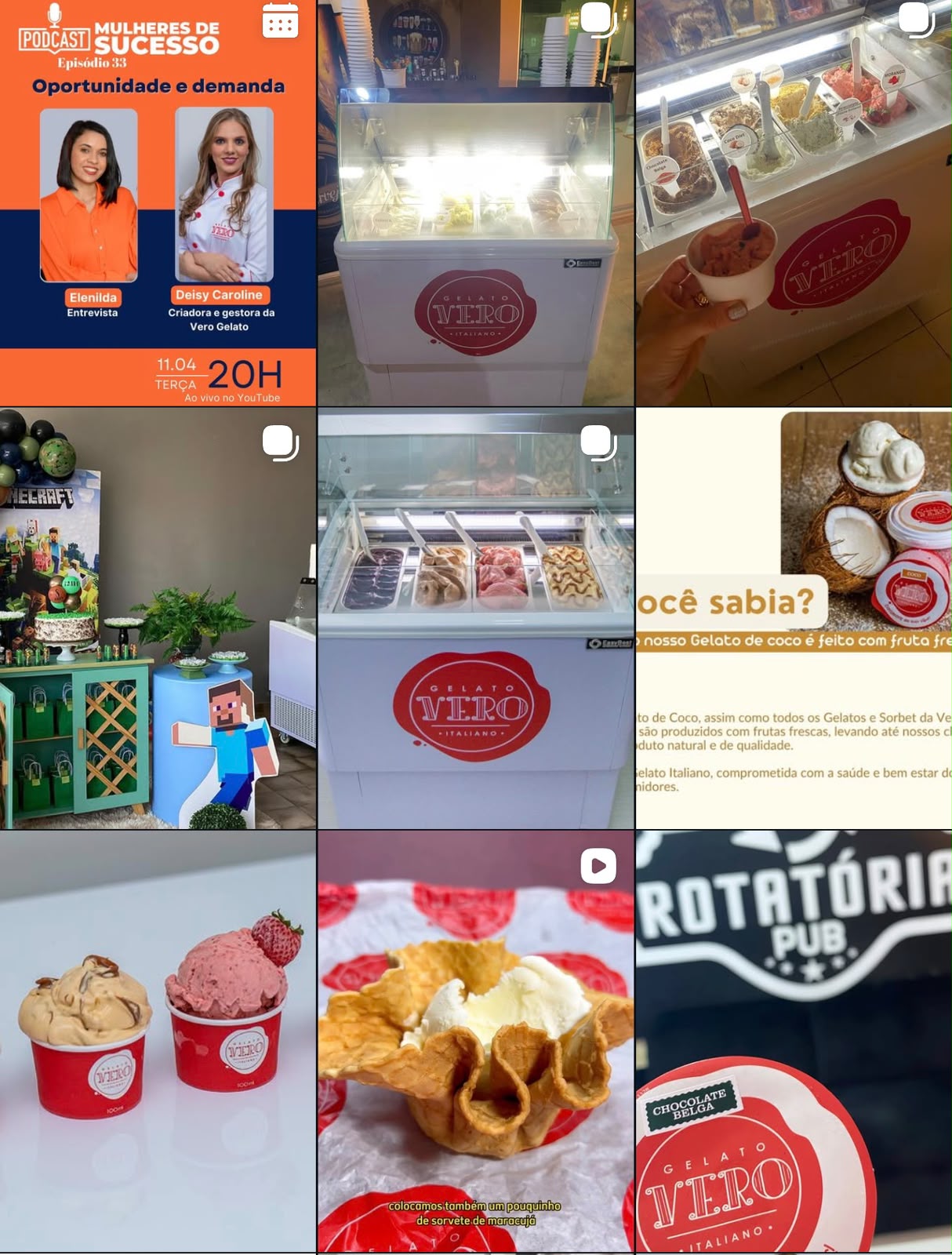 Gelato Italiano  - @vero.gelatoitaliano — Antes